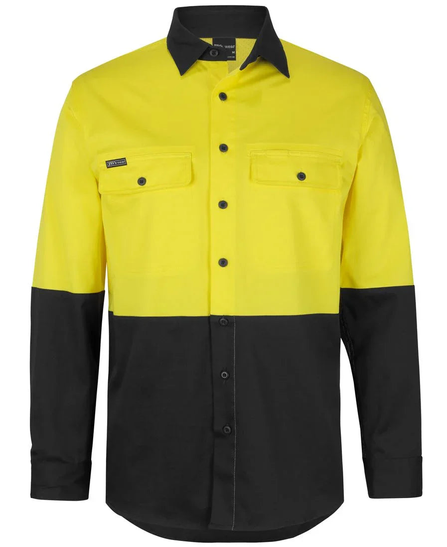 JB's Hv L/S Stretch Work Shirt 6HSWL - PrintaPromo