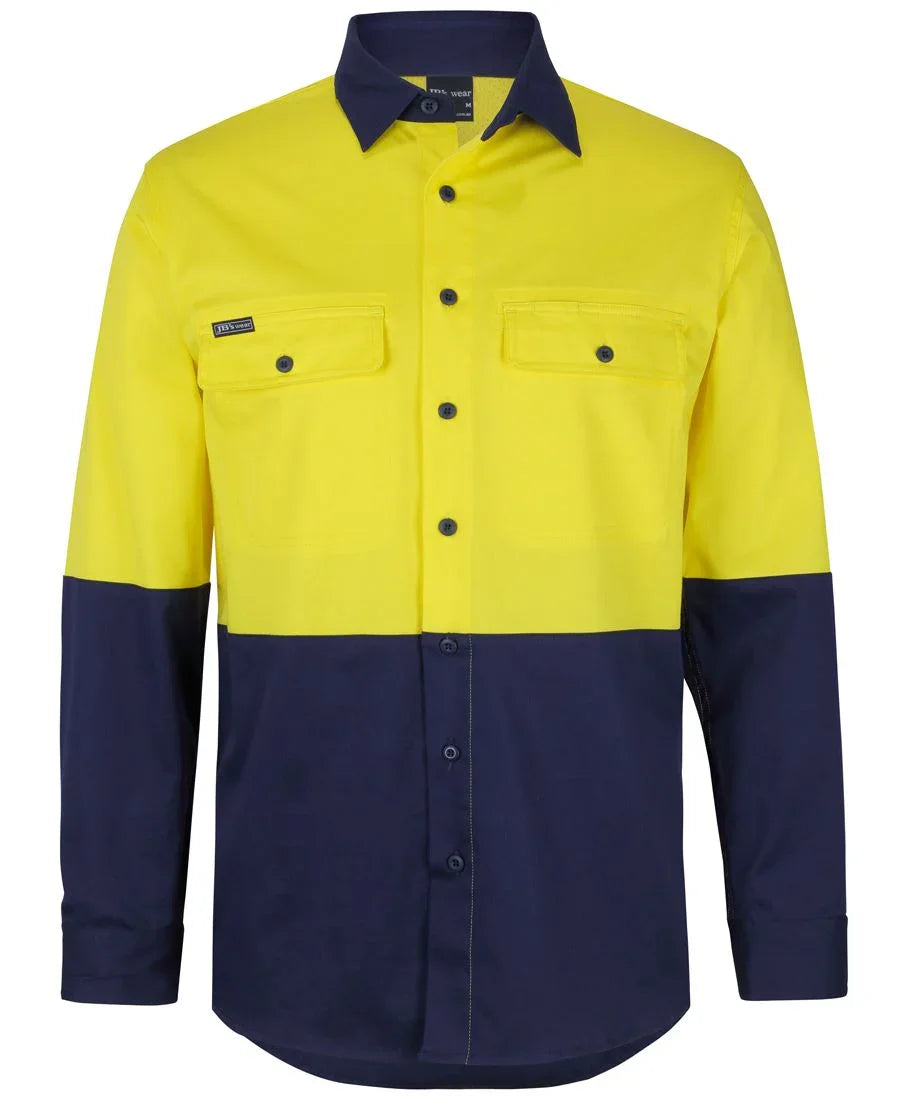 JB's Hv L/S Stretch Work Shirt 6HSWL - PrintaPromo