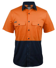 JB's Hv S/S Stretch Work Shirt 6HSWS - PrintaPromo