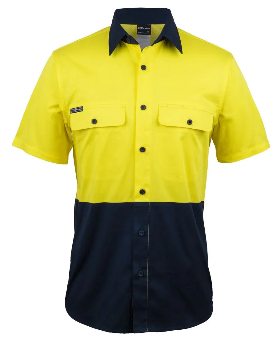 JB's Hv S/S Stretch Work Shirt 6HSWS - PrintaPromo