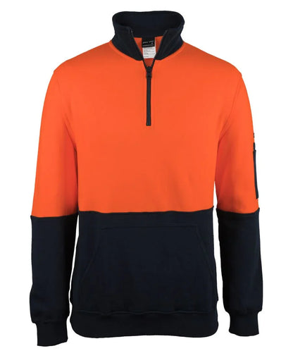 JB's Hv 310 Cotton 1/2 Zip Fleece 6HVFM - PrintaPromo
