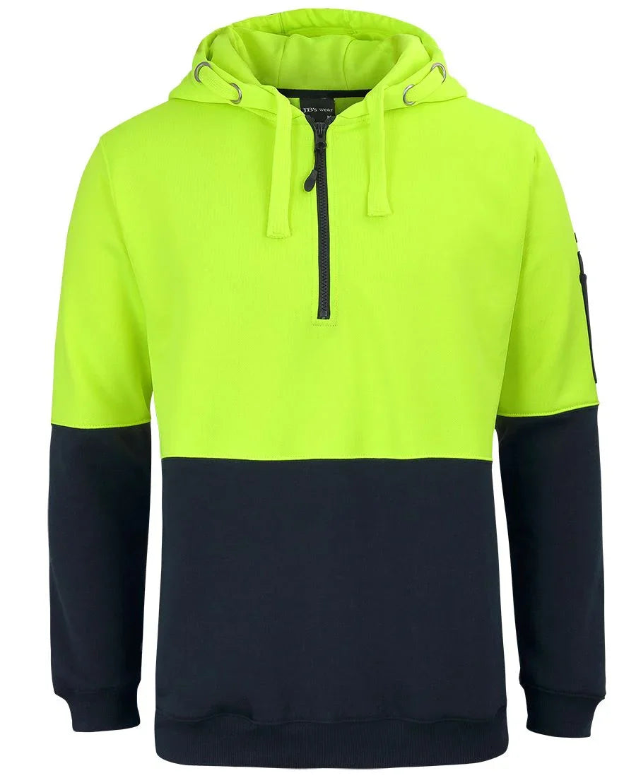 JB's Hv 1/2 Zip Fleecy Hoodie 6HVHZ - PrintaPromo