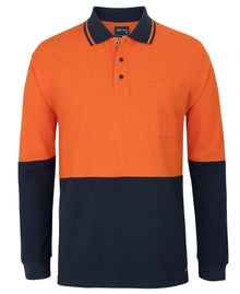 JB's Hv L/S Cotton Pique Trad Polo 6HVQL - PrintaPromo