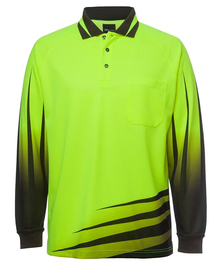 JB's Hv 4602.1 L/S Rippa Sub Polo 6HVRL - PrintaPromo
