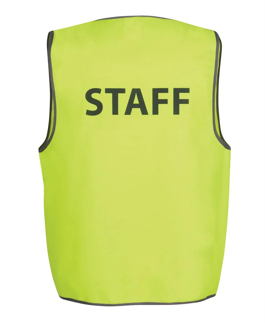 JB's Hv Safety Vest Print Staff 6HVS6 - PrintaPromo