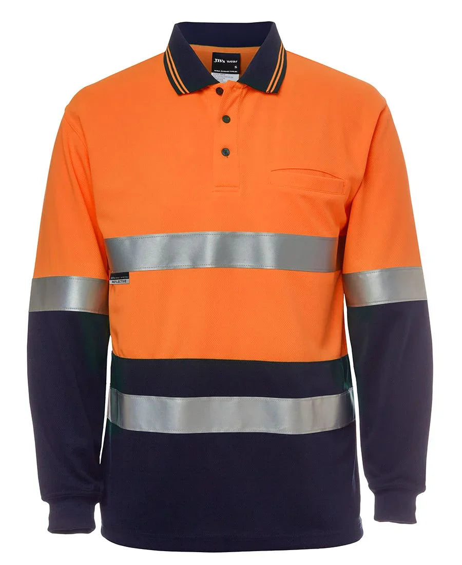 JB's Hv L/S (D+N) Trad Polo 6HVSL - PrintaPromo