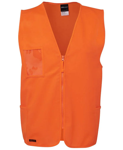 JB's Hv Zip Safety Vest 6HVSZ - PrintaPromo