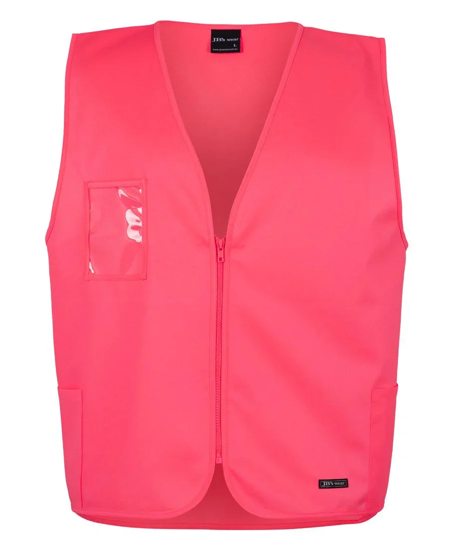 JB's Hv Zip Safety Vest 6HVSZ - PrintaPromo