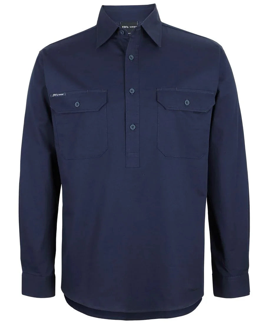 JB's Close Front L/S 150G Work Shirt 6WLCF - PrintaPromo