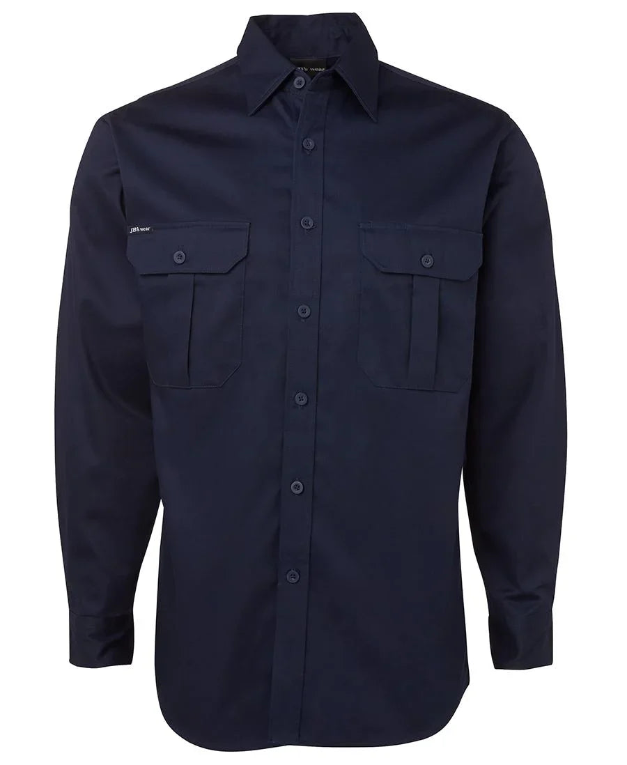 JB's L/S 190G Work Shirt 6WLS - PrintaPromo