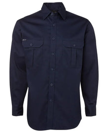 JB's L/S 190G Work Shirt 6WLS - PrintaPromo