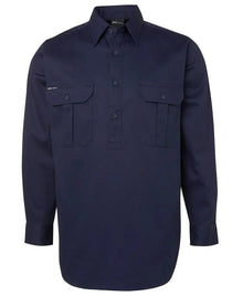 JB's Close Front L/S Work Shirt 6WSCF - PrintaPromo