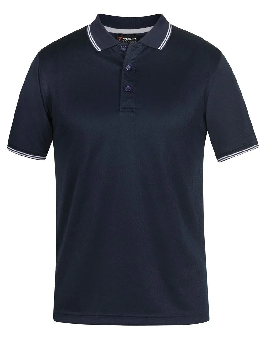 Pdm Jacquard Contrast Polo 7JCP - PrintaPromo