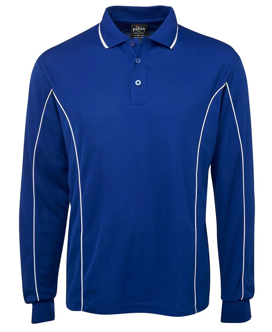 Podium L/S Piping Polo 7PIPL - PrintaPromo