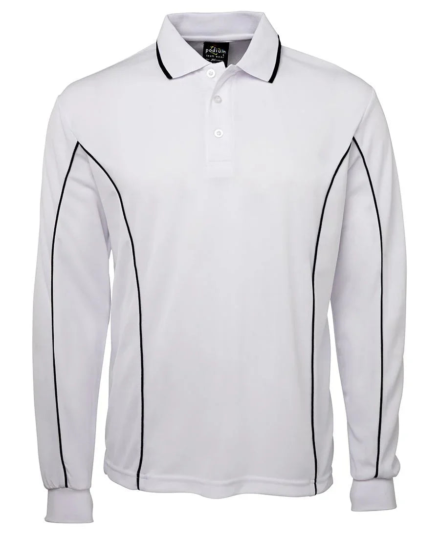Podium L/S Piping Polo 7PIPL - PrintaPromo