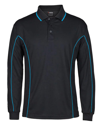 Podium L/S Piping Polo 7PIPL - PrintaPromo