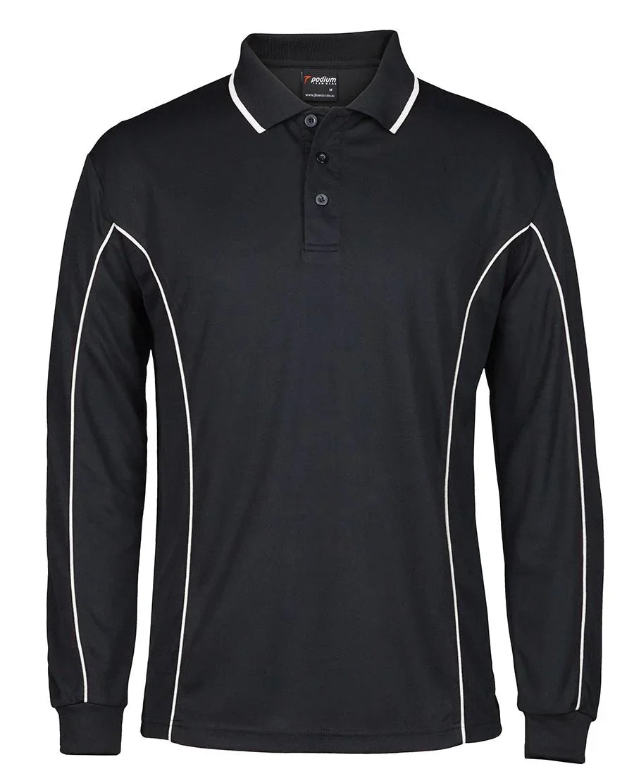 Podium L/S Piping Polo 7PIPL - PrintaPromo