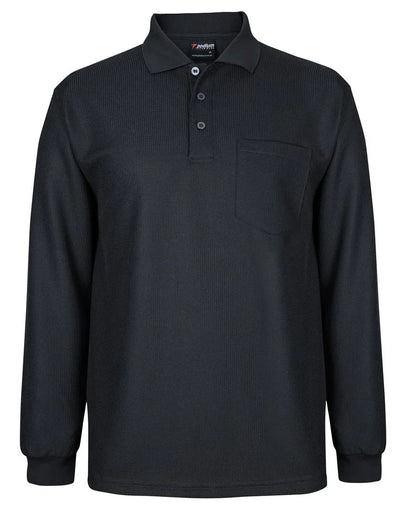 Podium L/S Waffle Pocket Polo 7WPL - PrintaPromo