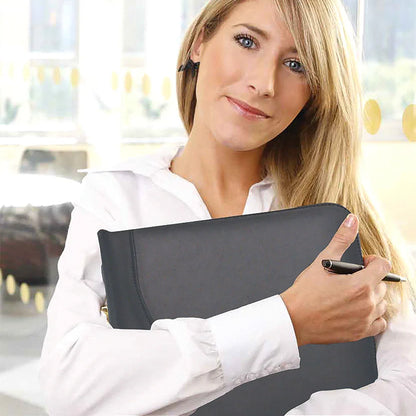 The Executive Compact A5 Leather Compendium - PrintaPromo