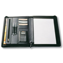 The Metropolitan Imitation Leather A4 Zippered Compendium - PrintaPromo