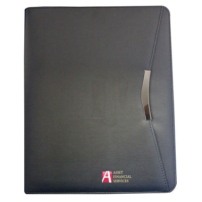 The Metropolitan Imitation Leather A4 Zippered Compendium - PrintaPromo