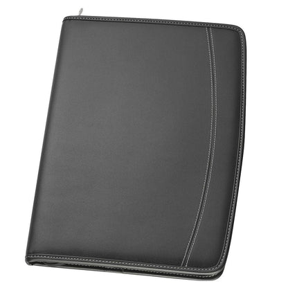 The Flare A4 Imitation Leather Zip Compendium - PrintaPromo