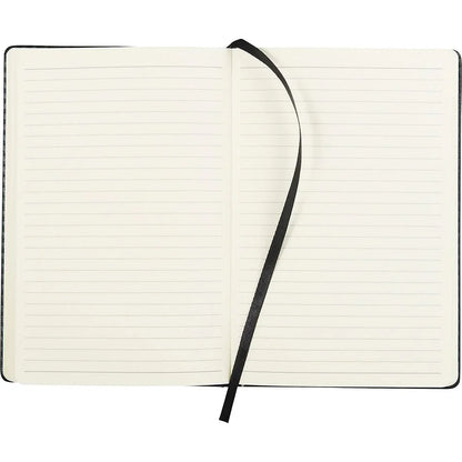 Ambassador Carbon Fibre 5 X 7 JournalBook - PrintaPromo