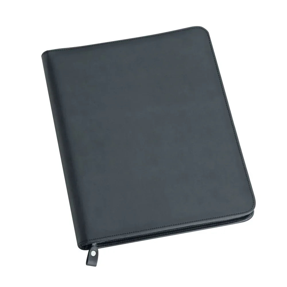 The Associate A4 Imitation Leather Zip Compendium - PrintaPromo