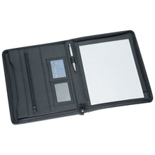 The Associate A4 Imitation Leather Zip Compendium - PrintaPromo