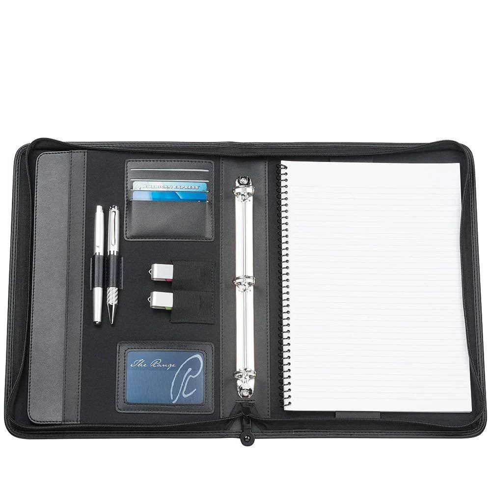 Glasgow A4 Compendium In Imitation Leather - PrintaPromo