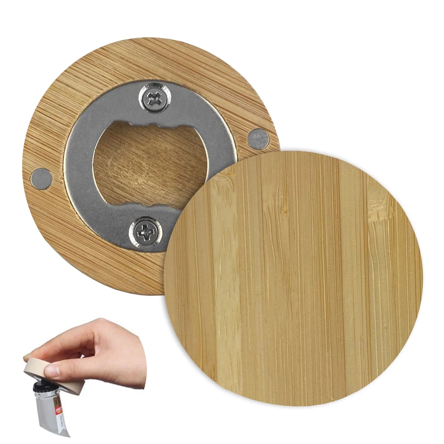 Bamboo Bottle Opener - PrintaPromo