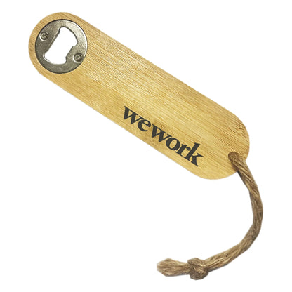 Texas Bamboo Bottle Opener - PrintaPromo