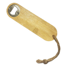 Texas Bamboo Bottle Opener - PrintaPromo