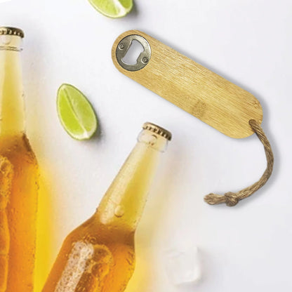 Texas Bamboo Bottle Opener - PrintaPromo