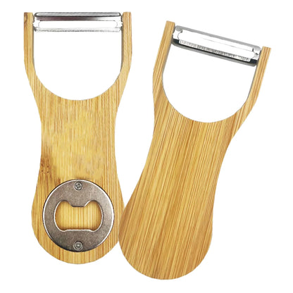 Orisha Bamboo Peeler Bottle Opener - PrintaPromo