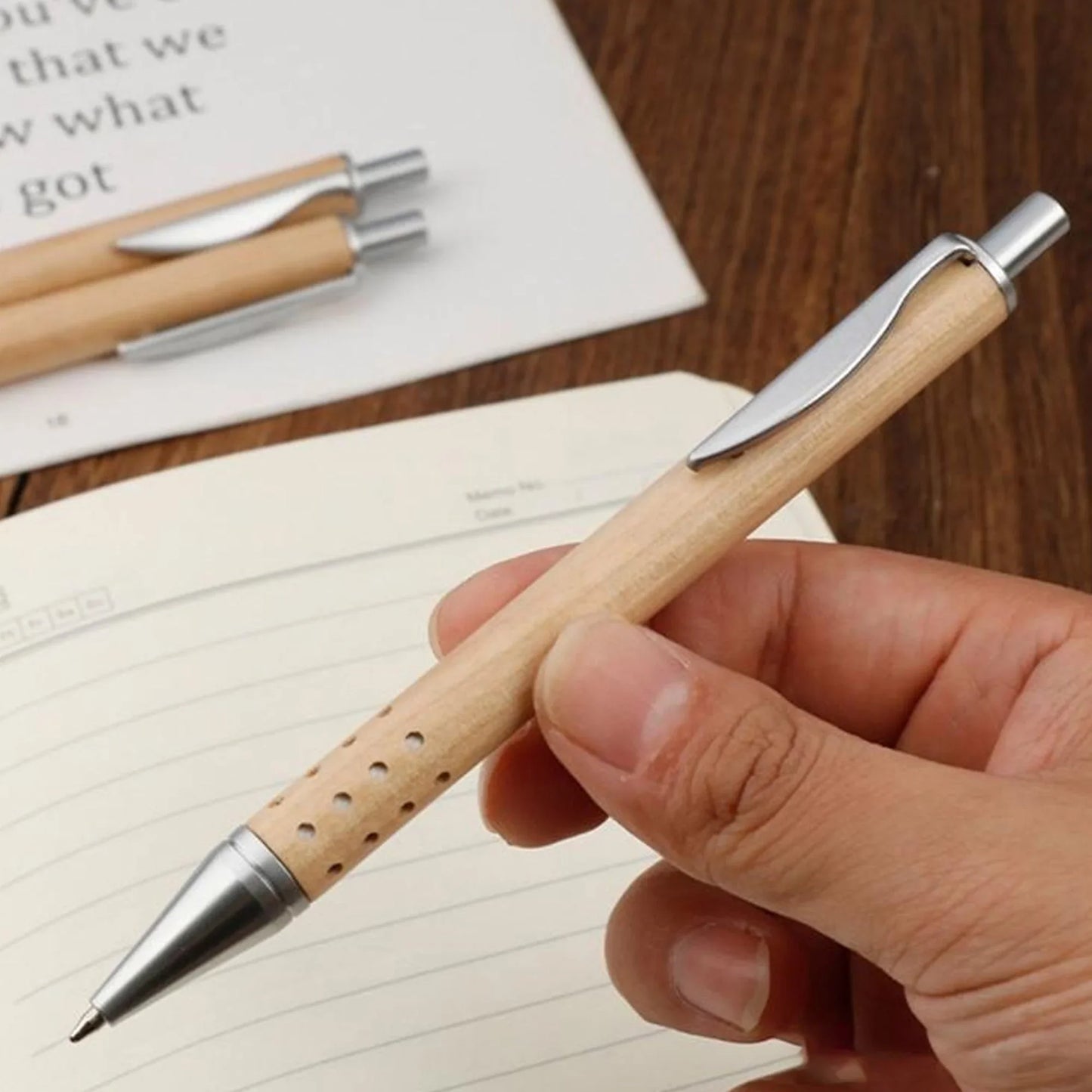 Pan Wood Pen - PrintaPromo