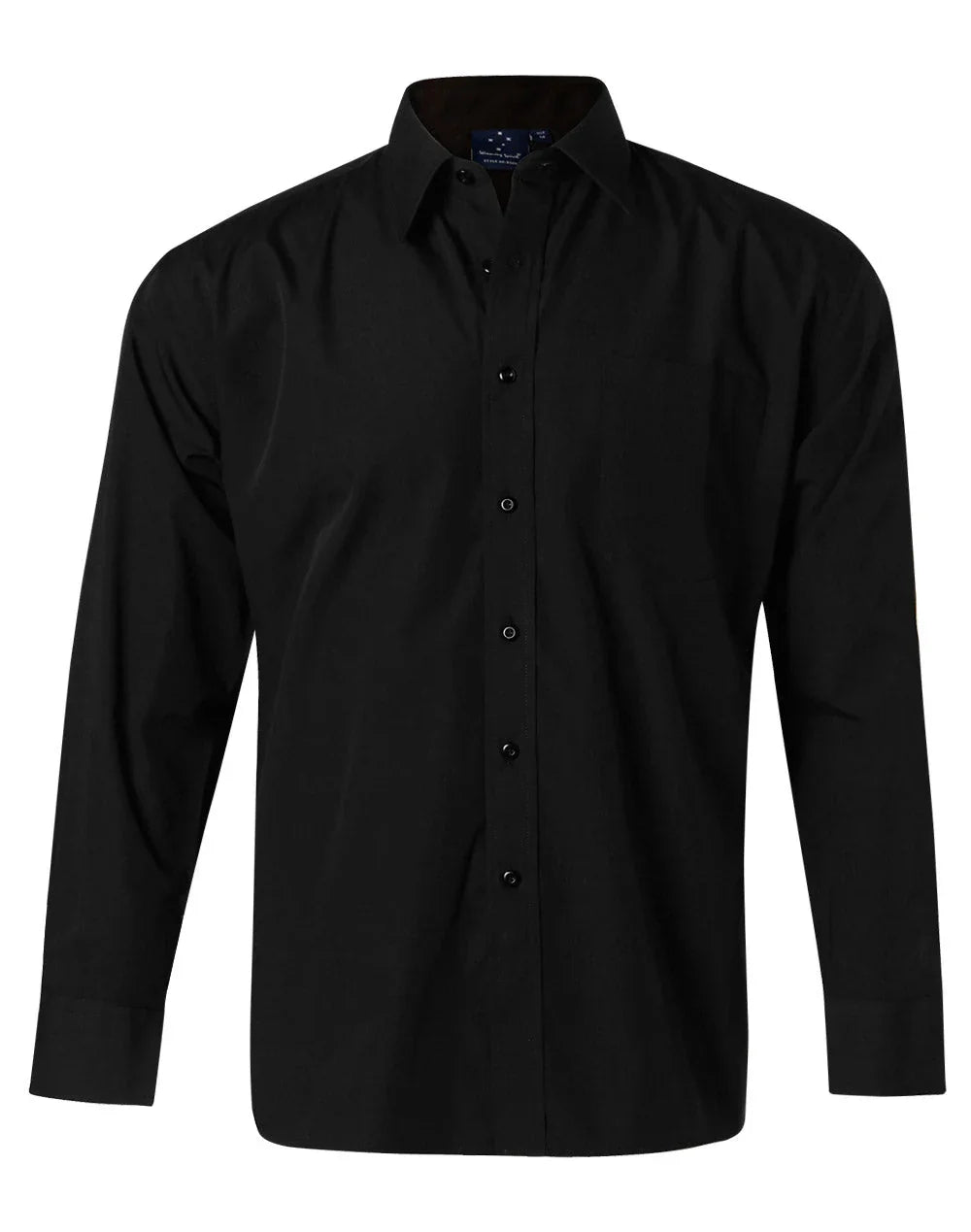Mens Poplin Long Sleeve Business Shirt BS01L - PrintaPromo