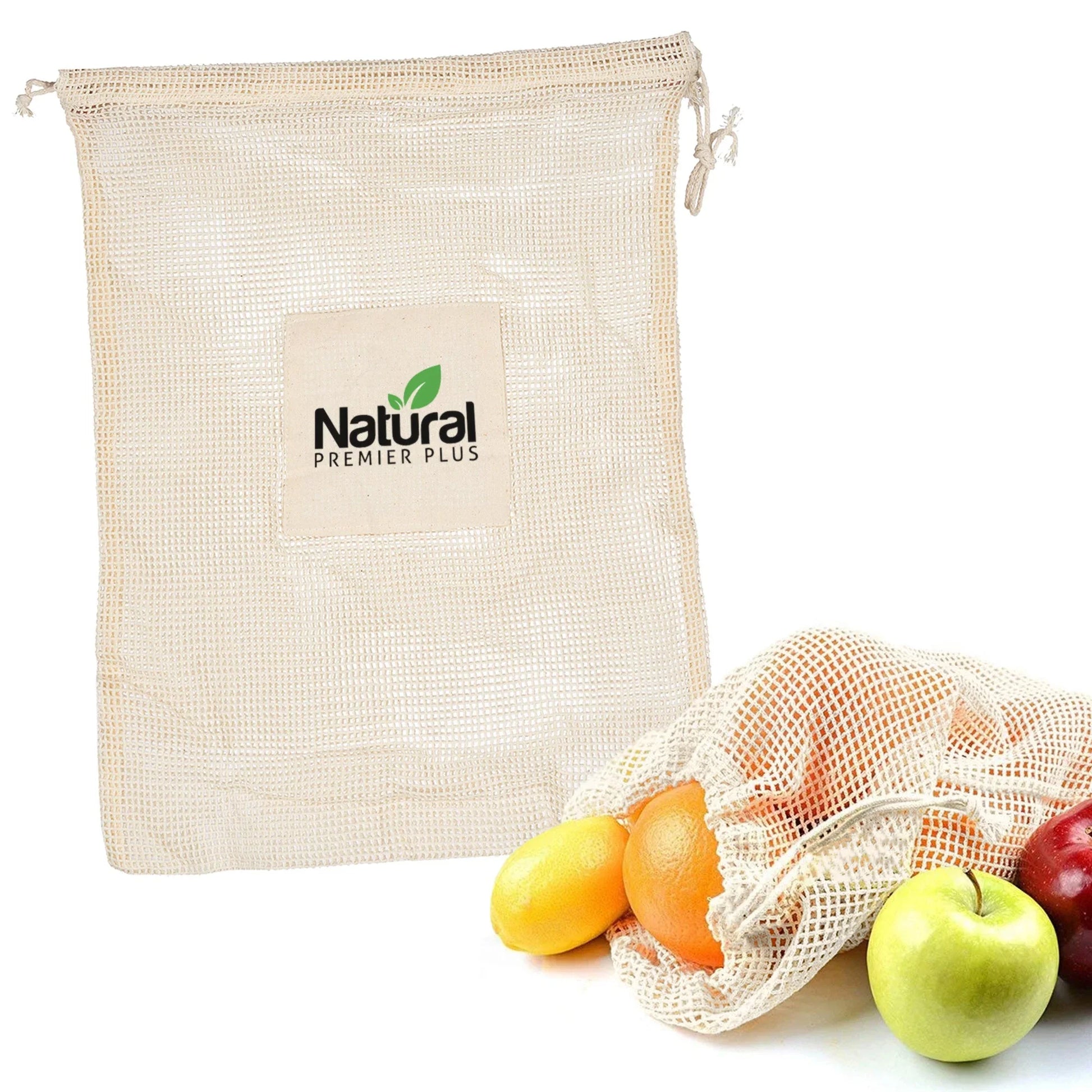 Cuban Cotton Mesh Produce Bag - PrintaPromo