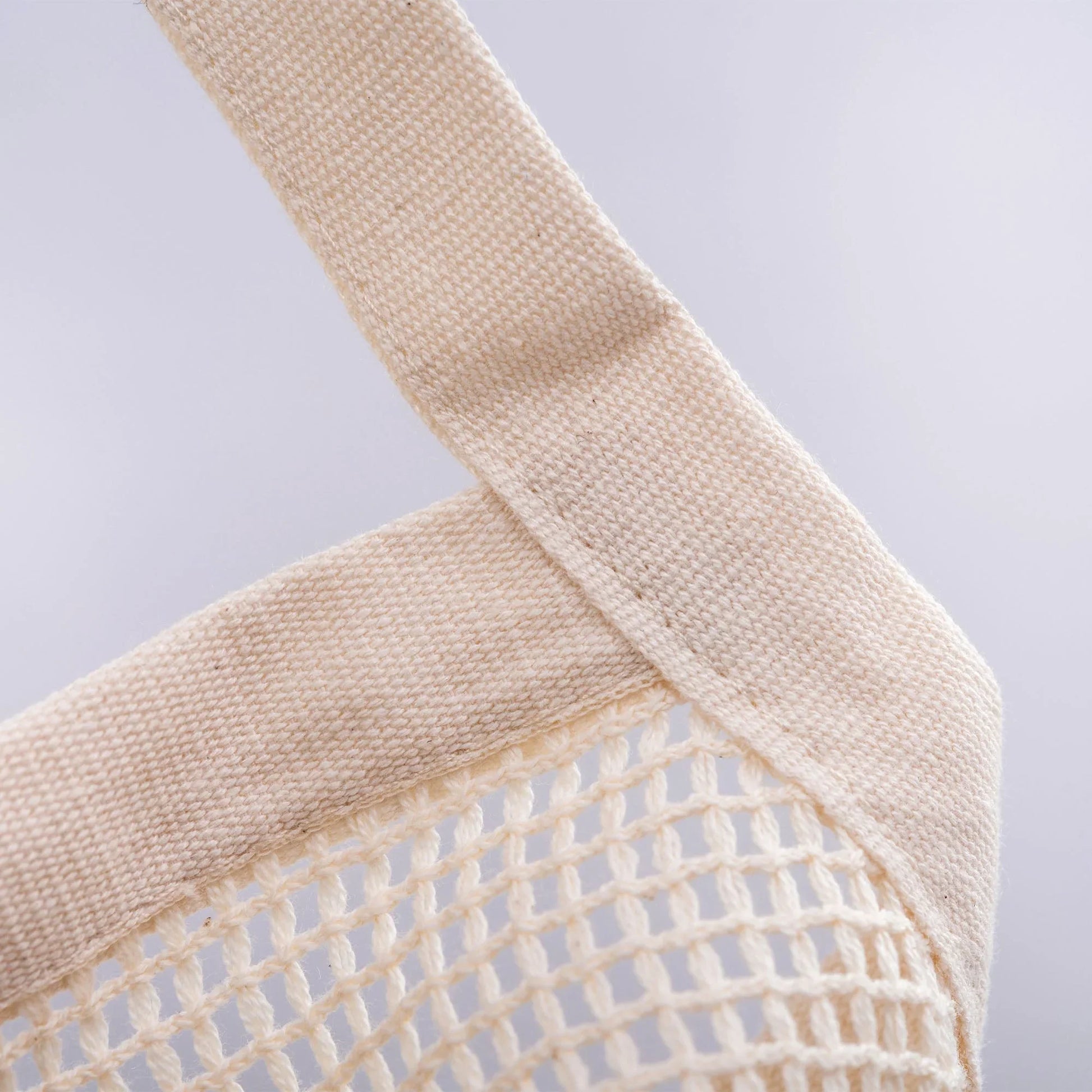 Jamaica Mesh Calico Tote Bag - PrintaPromo