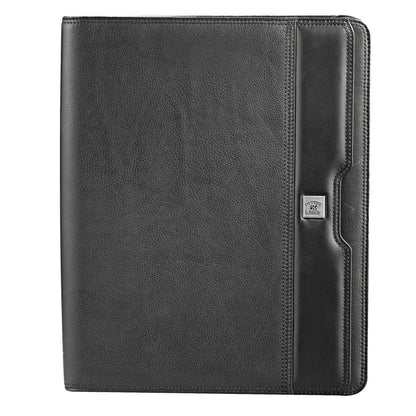 Cutter & Buck Nappa Leather A4 Zippered Compendium - PrintaPromo