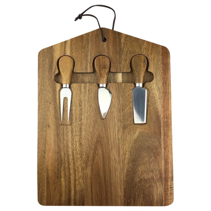Trekko Cheeseboard and Knife Set - PrintaPromo