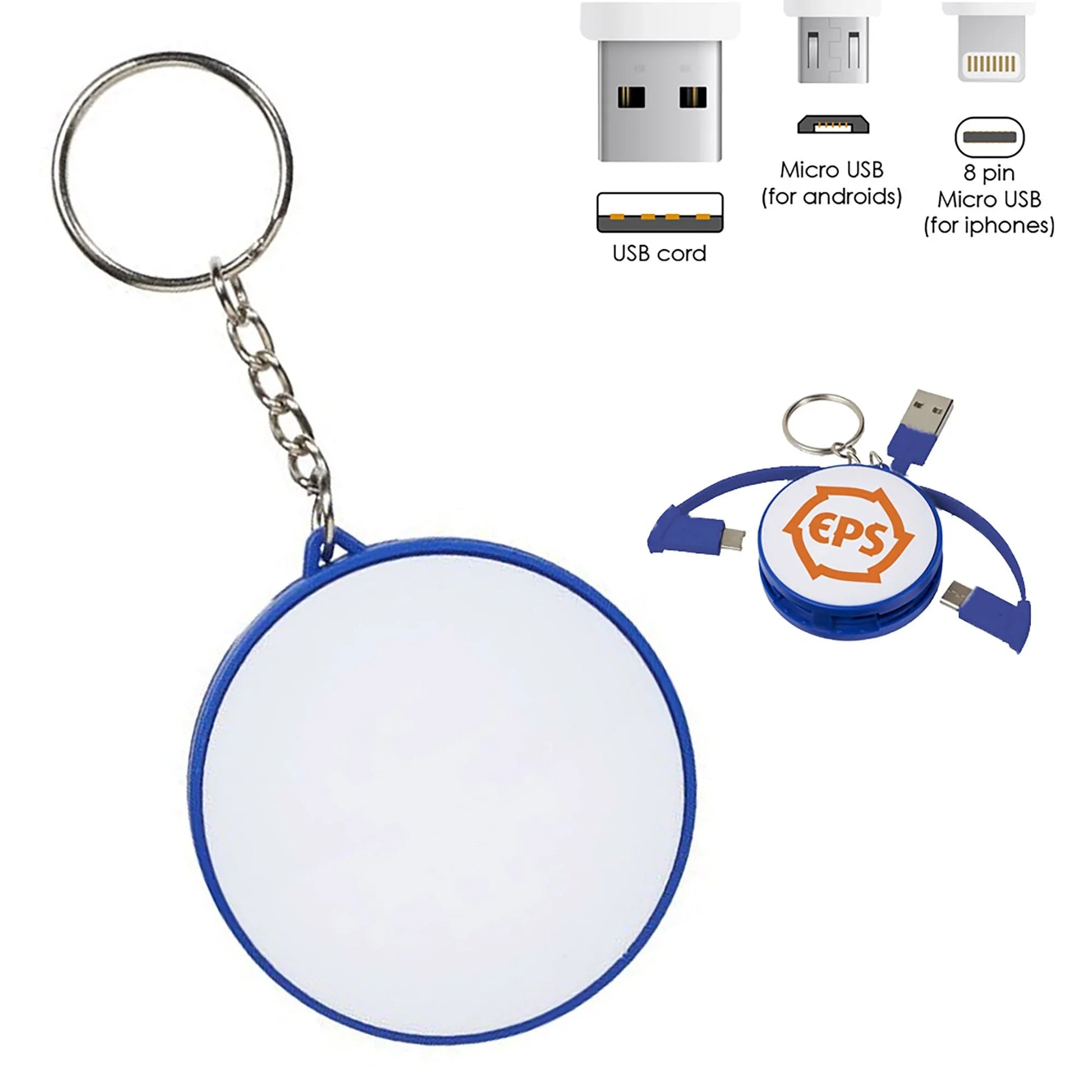 Charging Cable Key Ring - PrintaPromo