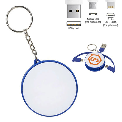Charging Cable Key Ring - PrintaPromo