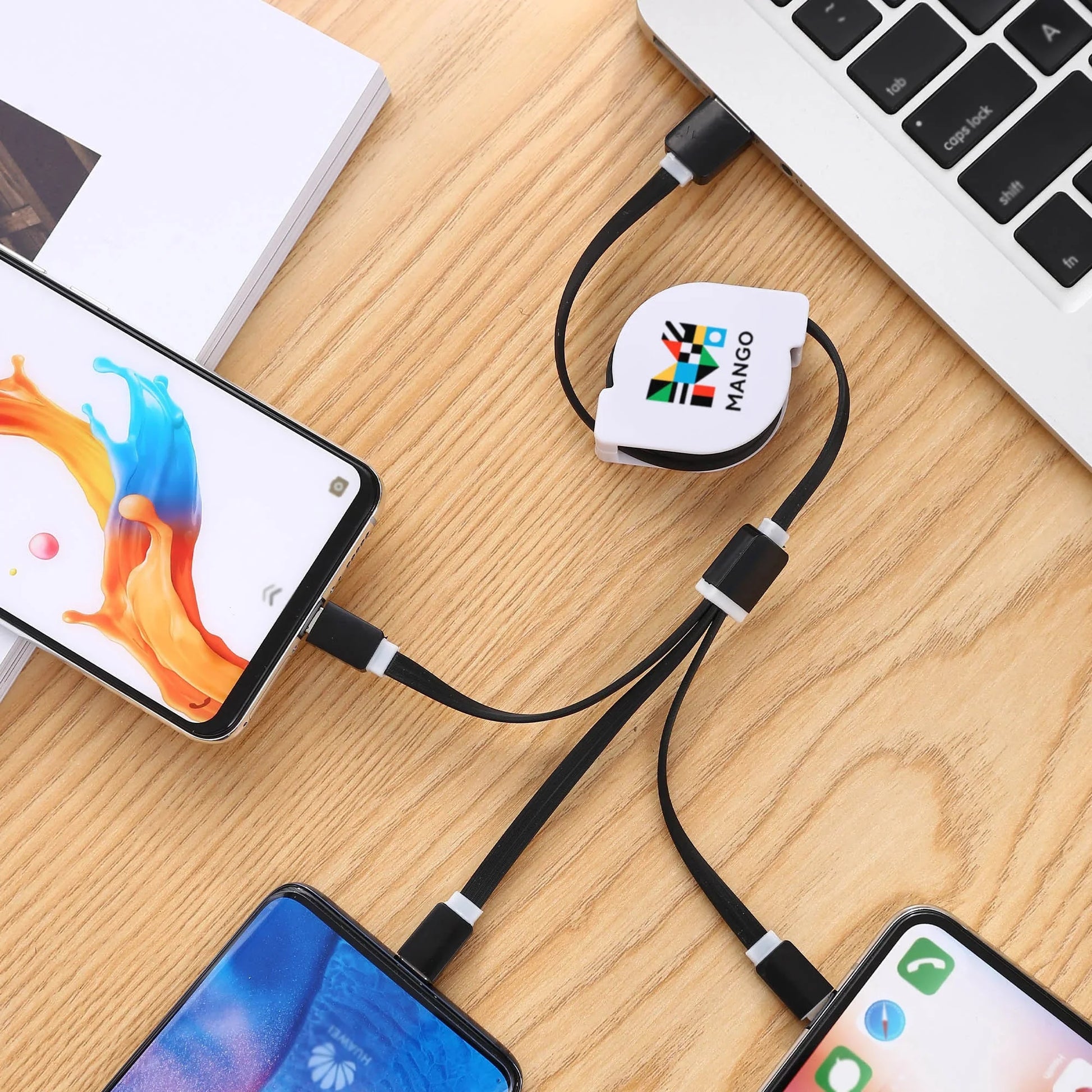 Kyomo Retractable Charging Cable - PrintaPromo