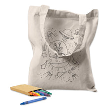 Colouring Calico Bag No Gusset - PrintaPromo