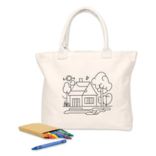 Colouring Calico Shopper No Gusset - PrintaPromo