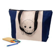 Colouring Calico Zip Shopper - PrintaPromo