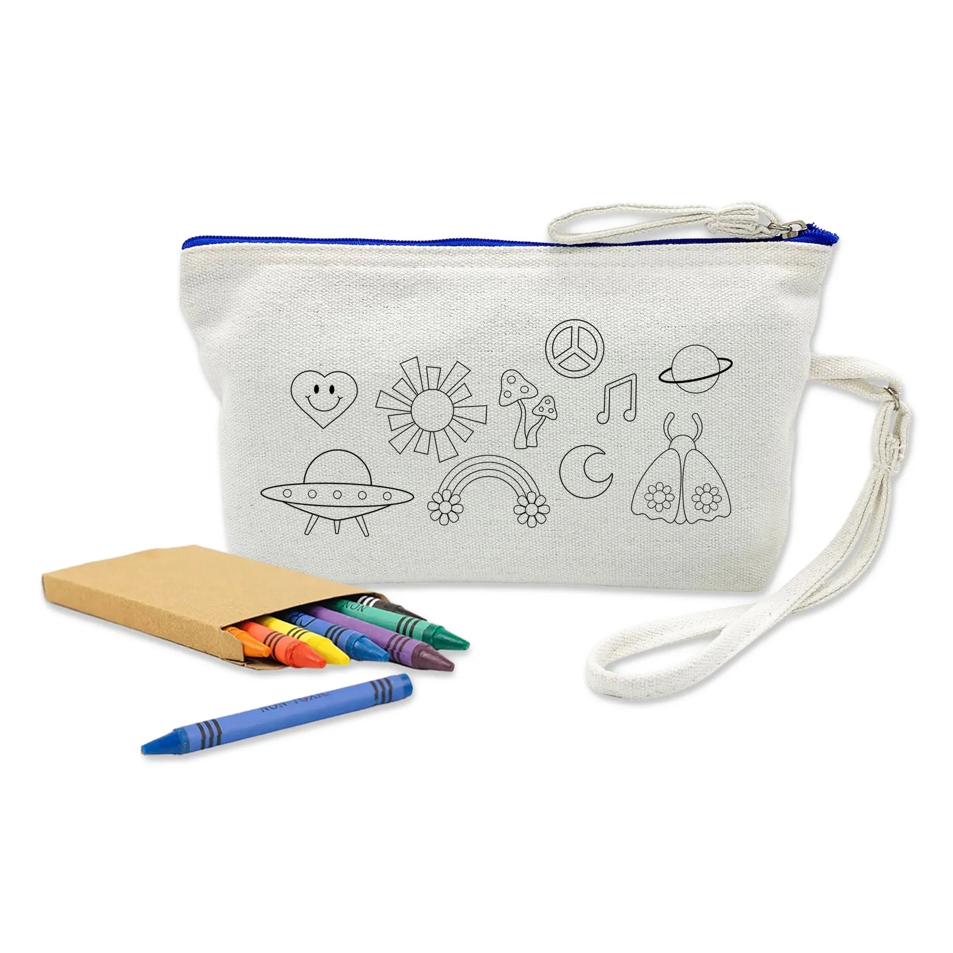 Colouring Canvas Cosmetic Bag - PrintaPromo