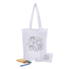 Colouring Foldable Calico Bag - PrintaPromo