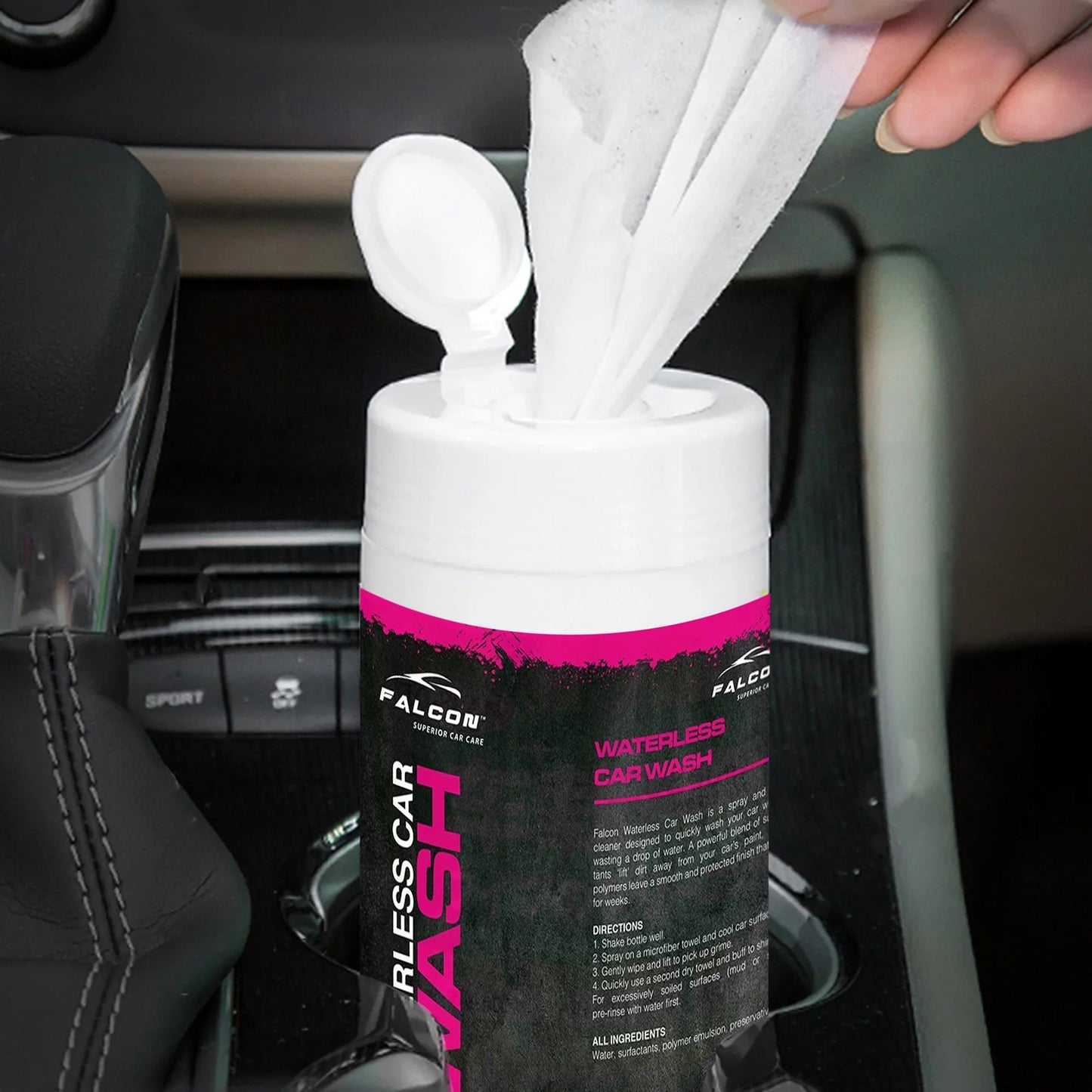 Car Bucket Wet Tissue - PrintaPromo